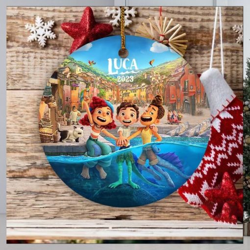 Personalized Luca Christmas 2023 Ornament, Luca and Friends 2023 Ornament