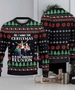 All I Want For Christmas Is A One Direction Reunion Ugly Sweater Christmas Ugly Sweater For Holiday Xmas Family Gift