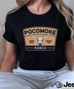 Official Cj Faison Pocomoke Ranch Estd 2023 Haunt You Shirt