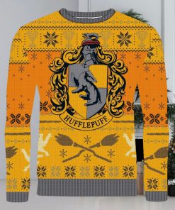 Ho Ho Hufflepuff Ugly Christmas Sweater