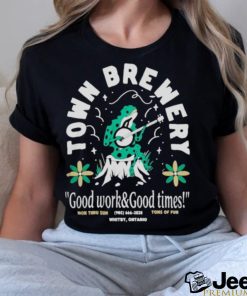 town Brewery Merch Banjo Frog Shirt