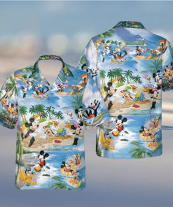 Mickey Mouse Summer Hawaiian Shirt