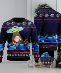 Alien Santa Ugly Christmas Sweater AOP All Over Printed Sweater