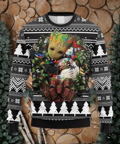 MLB Chicago White Sox Groot Hug Christmas Ugly 3D Sweater For Men And Women Gift Ugly Christmas