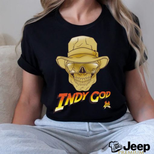 indy god skull shirt