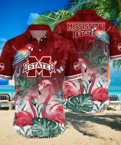 ississippi State Bulldogs NCAA Floral Classic Full Print Hawaiian Shirt