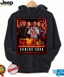 Grill The Grid Coming Soon Summer Break F1 Poster Shirt