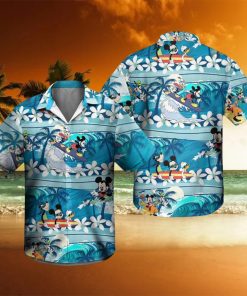 Mickey Surfing Hawaiian Shirt