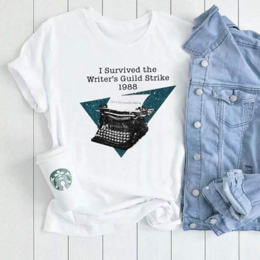 joelle garfinkel i survived the writers guild strike 1988 retro shirt shirt trang