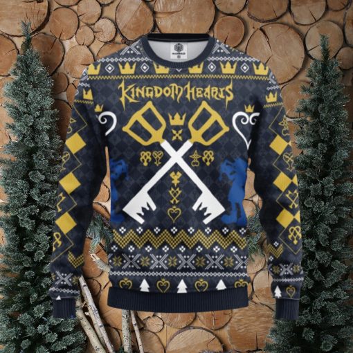 Kingdoom Heart Ugly Christmas Sweater 3D Gift For Men And Women