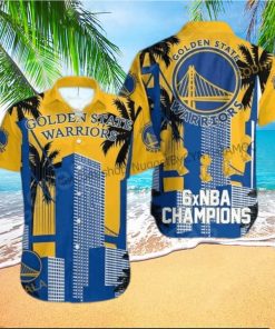 Golden State Warriors Hawaiian Shirt