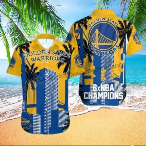 Golden State Warriors Hawaiian Shirt