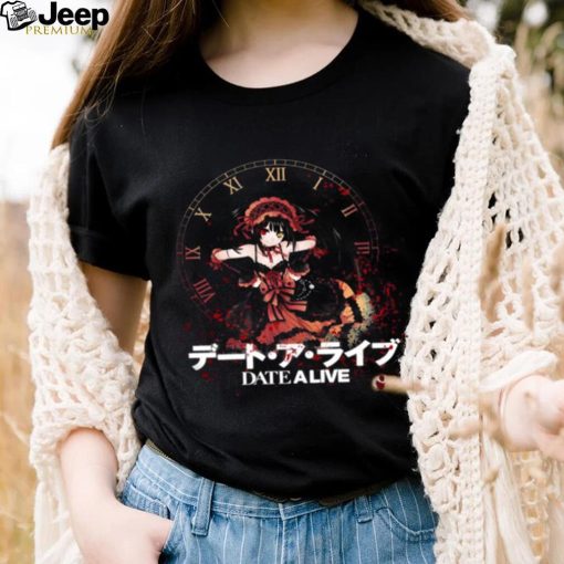 kurumi date a live anime art unisex t shirt zljve