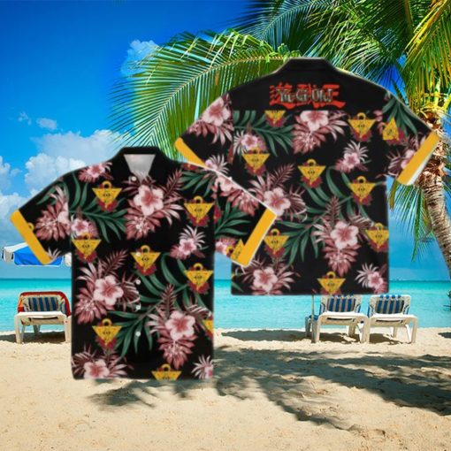 Yugioh Floral Hawaiian Shirt