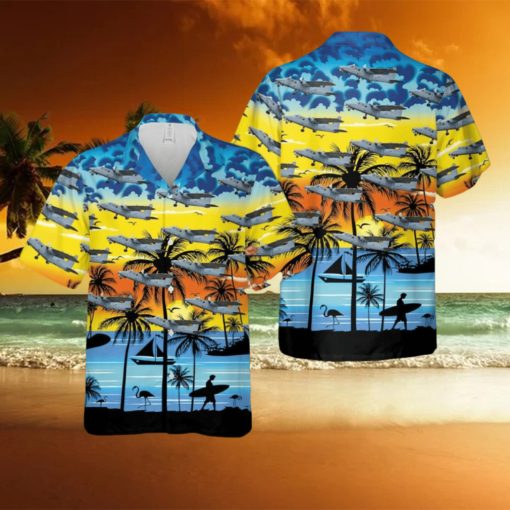 Britten Norman Defender Hawaiian Shirt