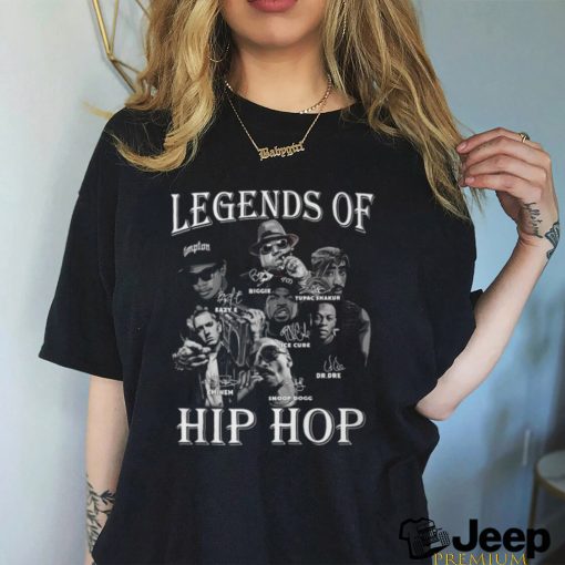 legends of mpton biggie tupac shakur eazy e ice cube shirt