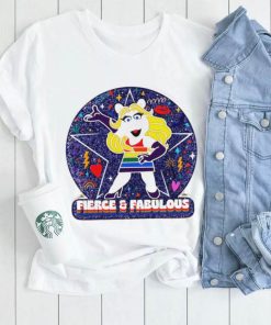 lgbt my miss piggy fierce and fabulous shirt shirt trang