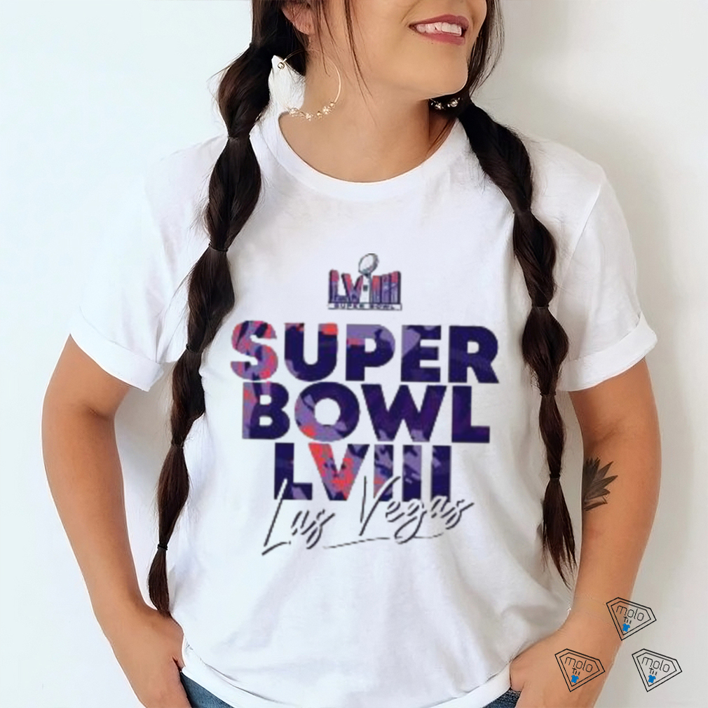 NFL Super Bowl LVIII Las Vegas 2024 Logo Shirt - teejeep