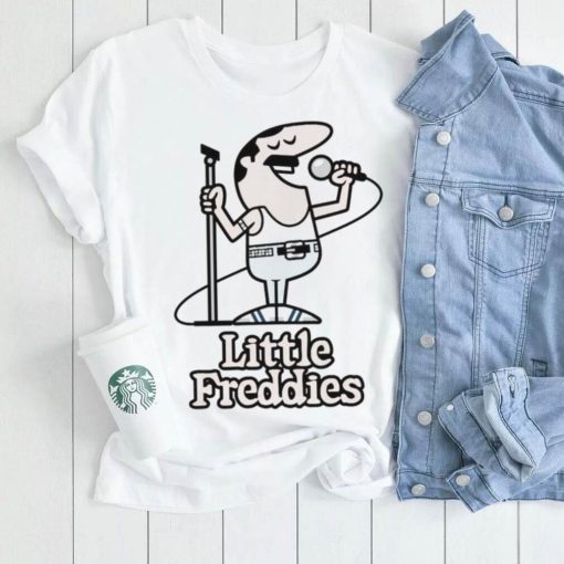 little freddies cartoon logo shirt shirt trang