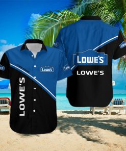 lowe’s Personalized Name Bright Logo Aloha Hawaiian Beach Shirt For Summer