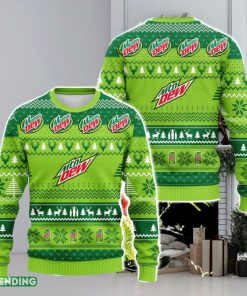 Mtn Dew Ugly Christmas Sweater 3D All Over Printed Sweaters Christmas Gift