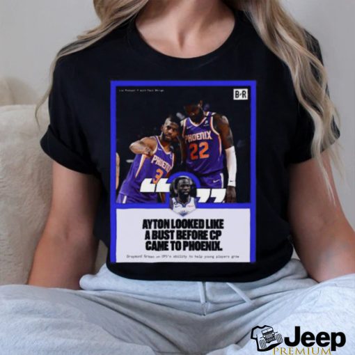 Original draymond Green ayton looked like a bust before cp came to phoenix shirt