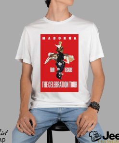 Madonna poster 2023 four decades the celebration world tour shirt