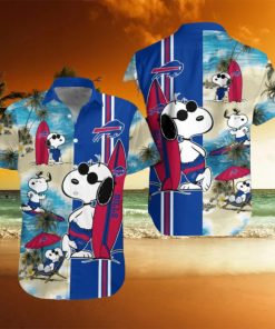 Buffalo Bills Snoopy Surfing Summer Beach Hawaiian Shirt
