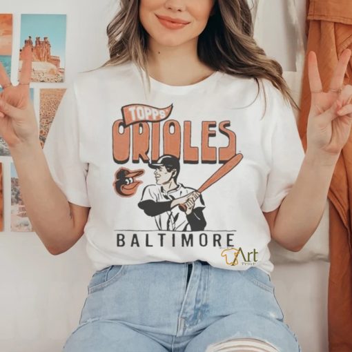 mlb x topps baltimore orioles shirt T Shirt