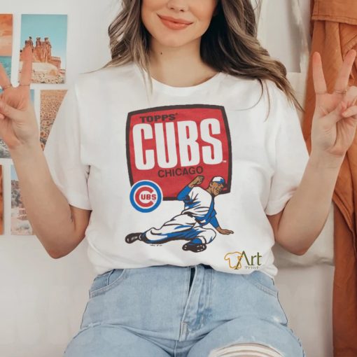 mlb x topps chicago cubs shirt T Shirt