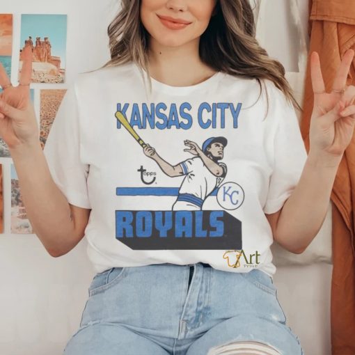 mlb x topps kansas city royals shirt T Shirt