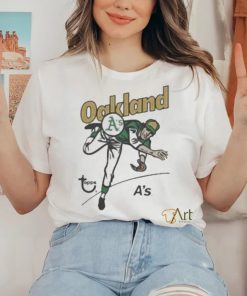 mlb x topps oakland athletics shirt T Shirt