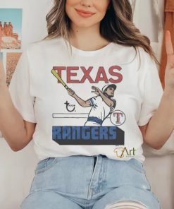 mlb x topps texas rangers shirt T Shirt