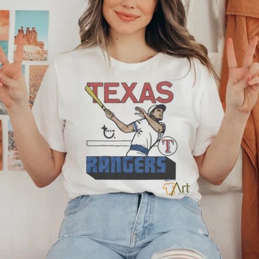 mlb x topps texas rangers shirt T Shirt