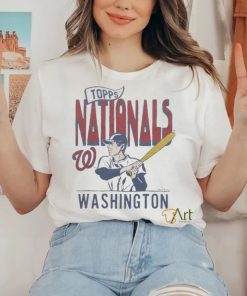 mlb x topps washington nationals shirt T Shirt