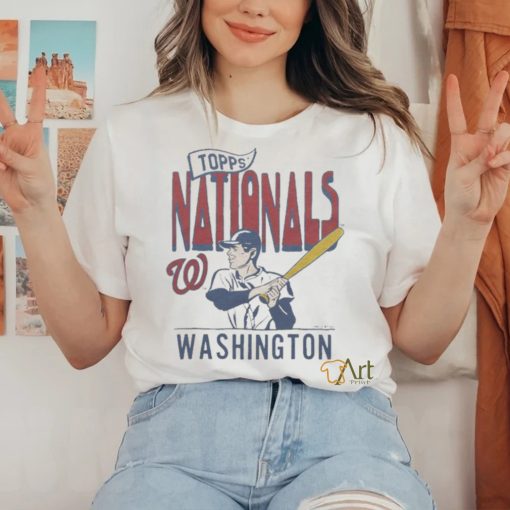 mlb x topps washington nationals shirt T Shirt