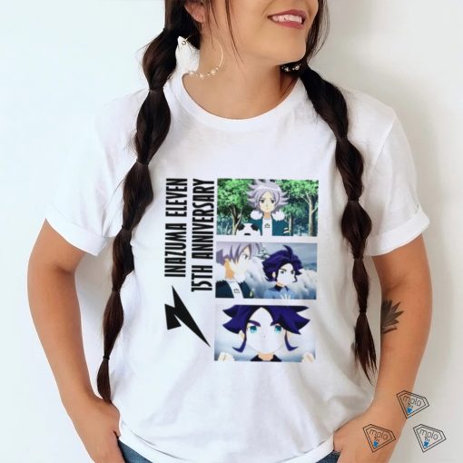 Inazuma Eleven 15th Anniversary cartoon shirt