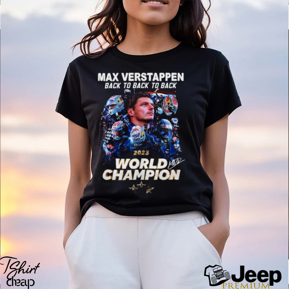 Max Verstappen World Champion 2023 T-Shirt