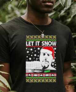 Hunter Let It Snow Biden Ugly Christmas Shirt