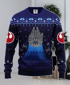 Star Wars Blue Navi Winter Ugly Sweater Amazing Gift Men And Women Christmas Gift