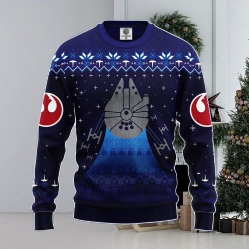 Star Wars Blue Navi Winter Ugly Sweater Amazing Gift Men And Women Christmas Gift