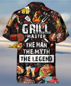 Barbecue Food Grill Master BBQ Hawaiian Shirt