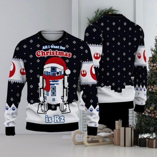 Star Wars R2D2 Ugly Christmas Sweater