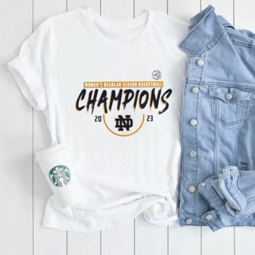 notre dame fighting irish 2023 acc womens basketball regular season champions shirt Shirt