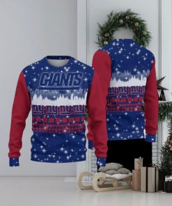 New York Giants Christmas Forrest Knitted Ugly Sweater AOP For Men And Women Gift Fans