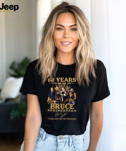 60 Years 1964 – 2024 Bruce Springsteen Thank You For The Memories T Shirt