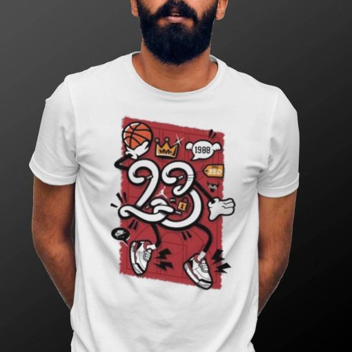 number 23 in chicago bulls shirt shirt