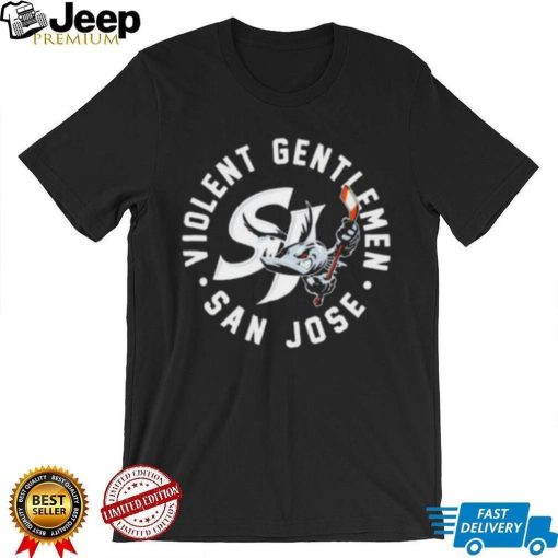 nych san jose barracuda violent gentlemen tshirt