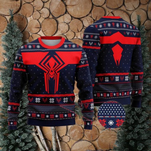 Spider Man 2099 Ugly Christmas Sweater Xmas Gifts Miguel O’Hara Shirt