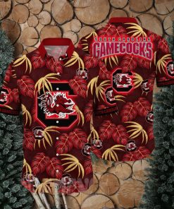 South Carolina Gamecocks NCAA Floral Full Print Unisex Hawaiian Shirt